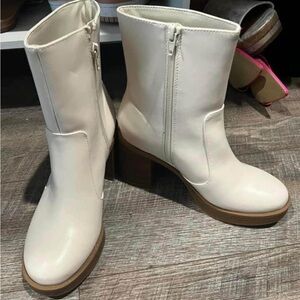 Any new Day white boots. Never worn